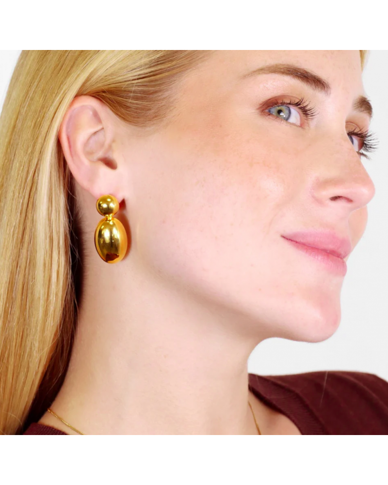 Pendientes acero dos piezas Anartxy
