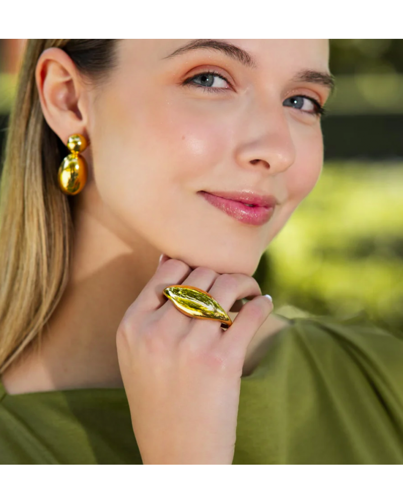 Pendientes acero dos piezas Anartxy