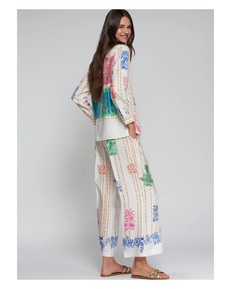 Pantalòn recto bambù Vilagallo