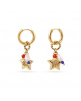 Pendientes estrella acero Anartxy