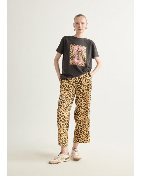 Camiseta estampado animal print Lola Casademunt
