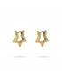 Pendientes estrella acero pequeñas Anartxy