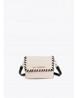 Bandolera con detalle trenzado a contraste Lola Casademunt
