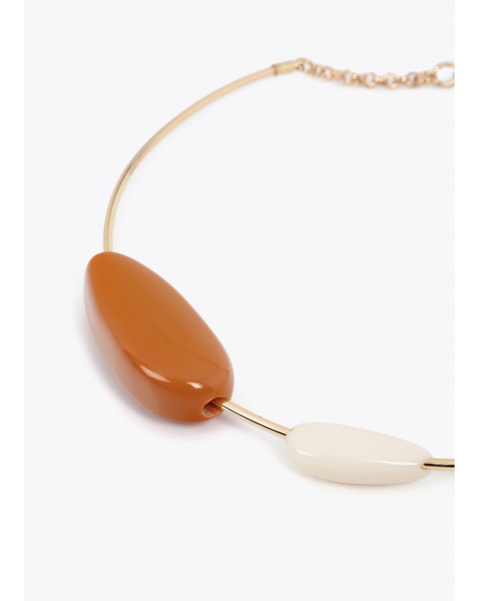 Collar choker resina bicolor Lola Casademunt