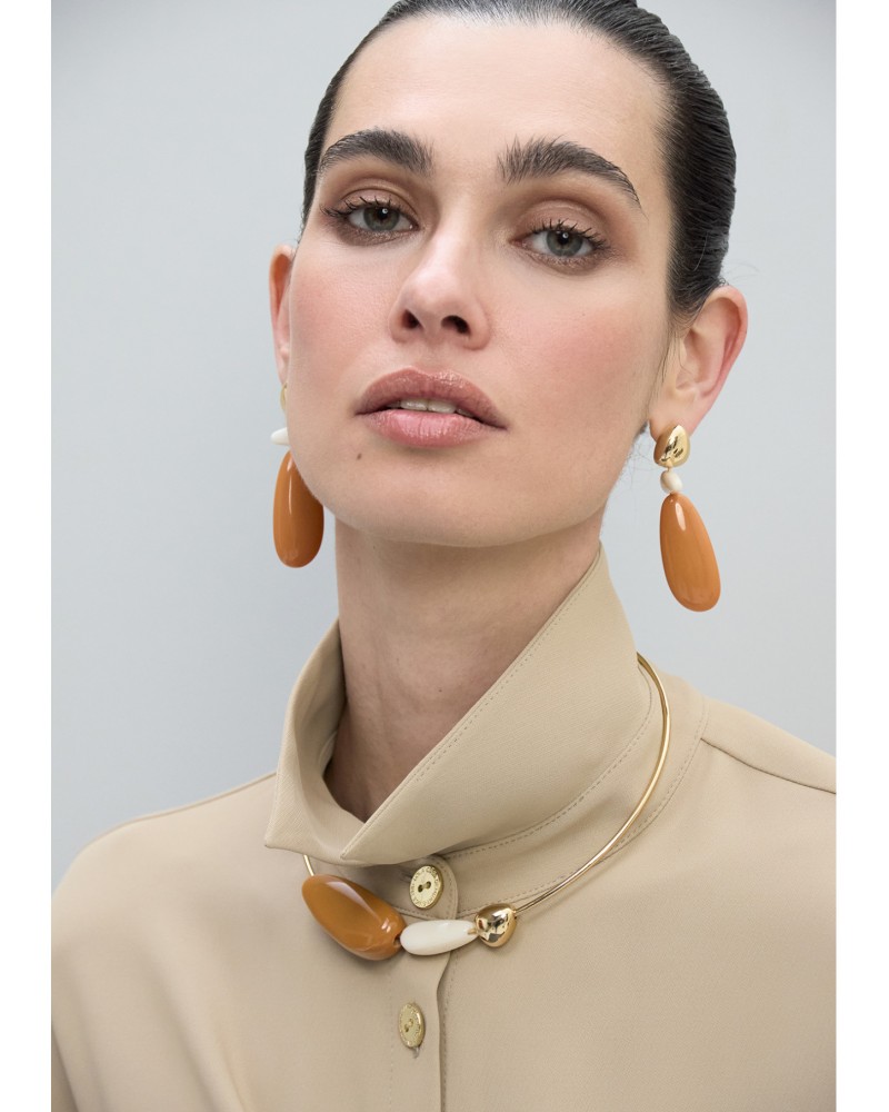 Collar choker resina bicolor Lola Casademunt