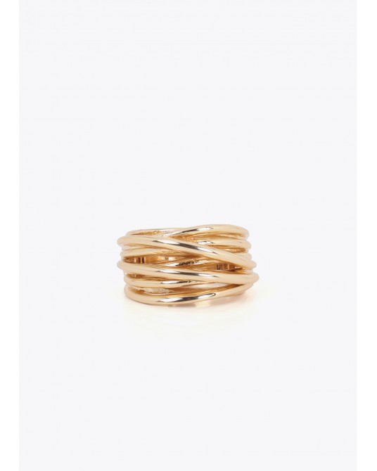 Anillo nudos dorado Lola Casademunt