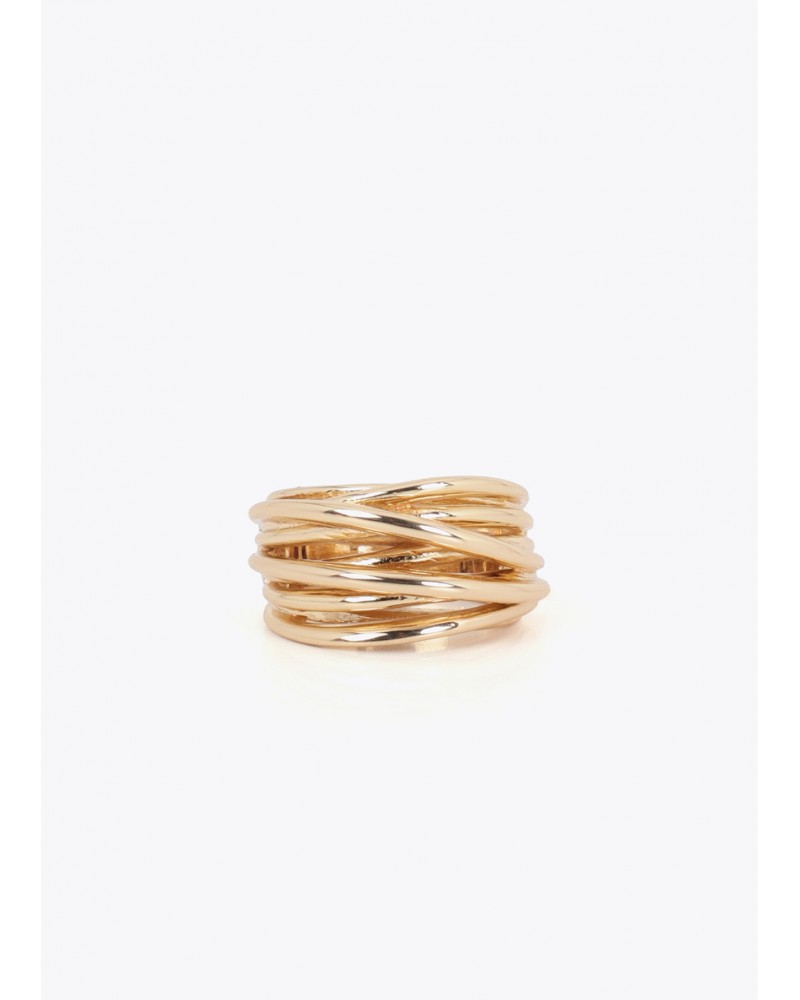 Anillo nudos dorado Lola Casademunt
