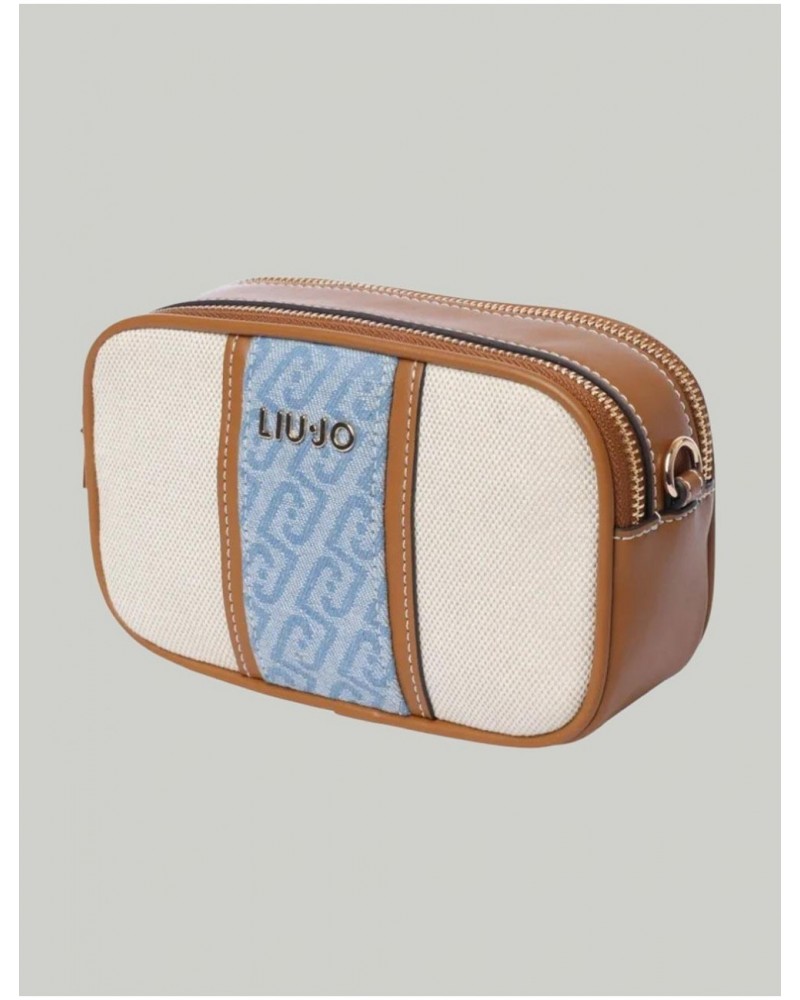 Bandolera pequeña con logotipo Liujo