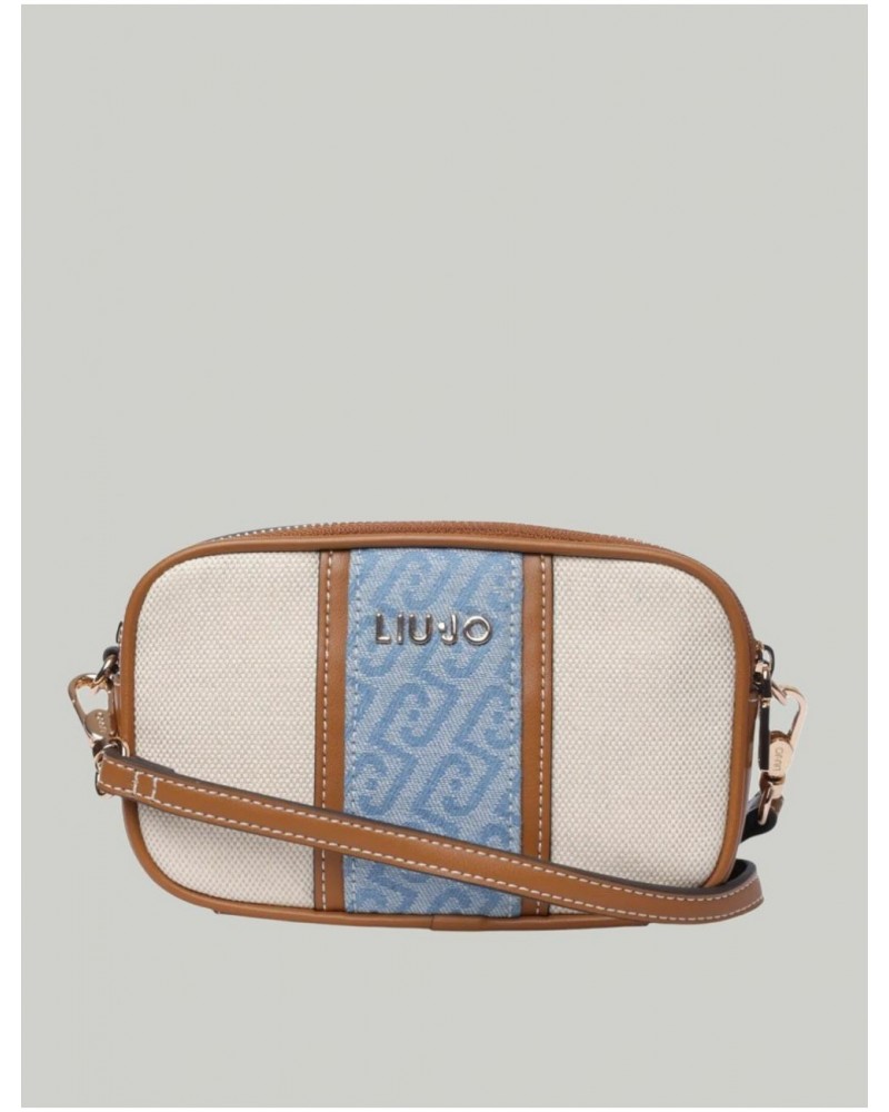 Bandolera pequeña con logotipo Liujo