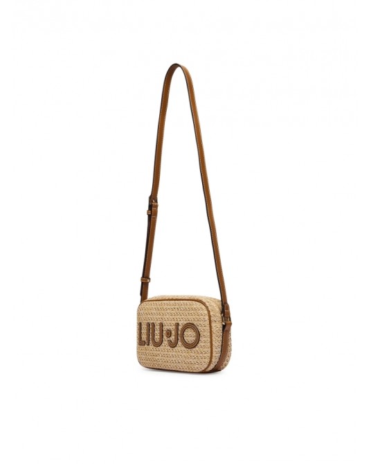Bolso bandolera rafia Liujo