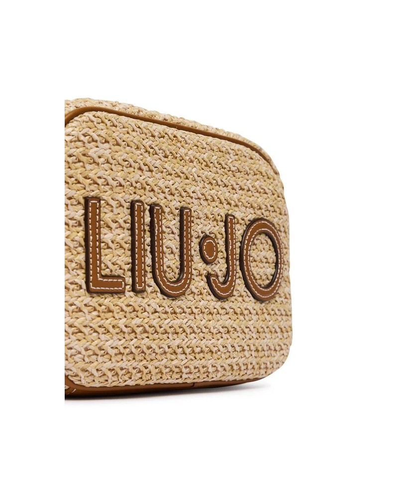 Bolso bandolera rafia Liujo