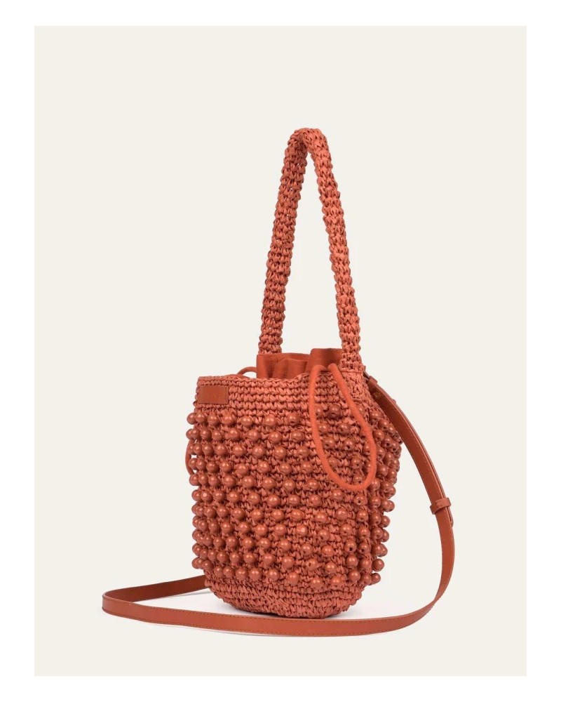 Bolso rafia con bandolera Surkana