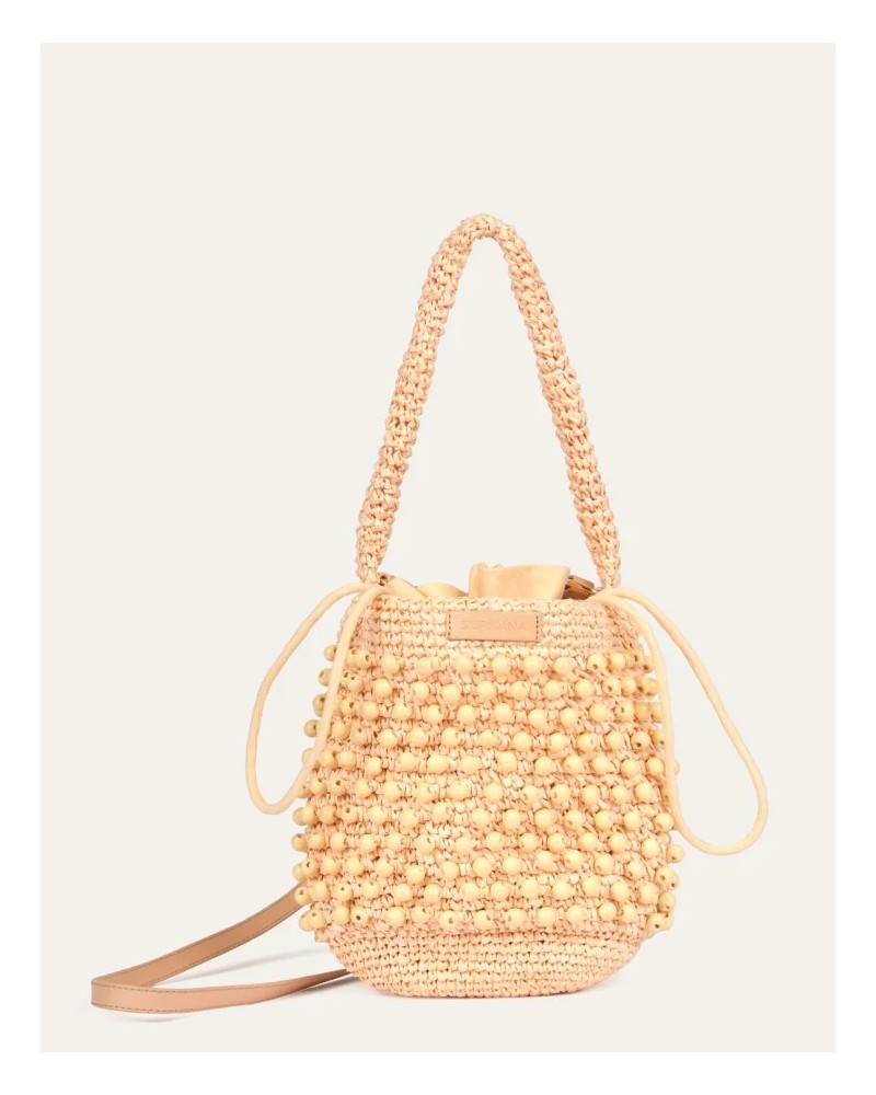 Bolso rafia con bandolera Surkana
