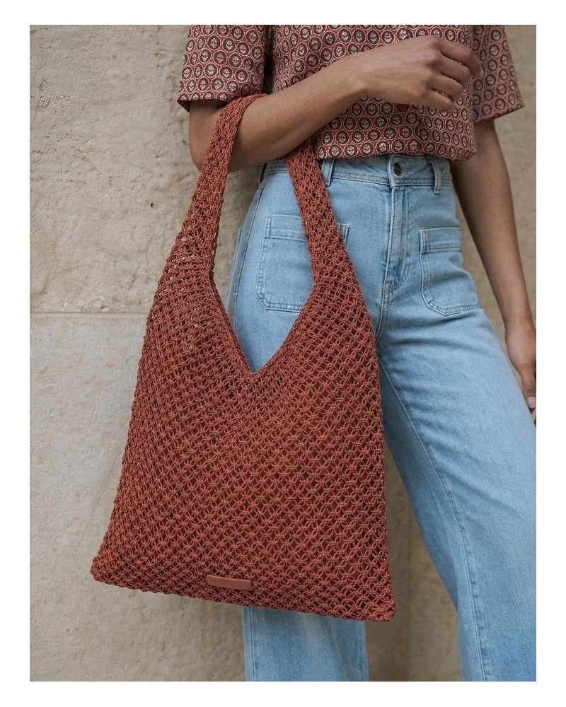 Bolso hombro rafia Surkana