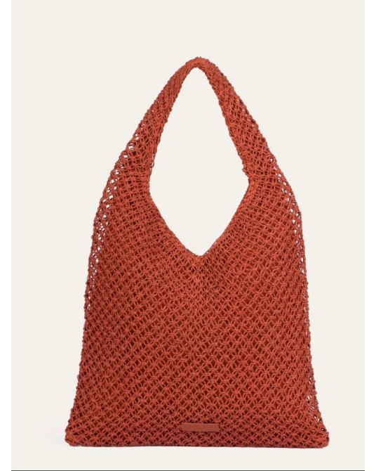 Bolso hombro rafia Surkana