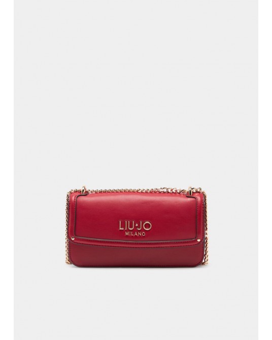 Bandolera pequeña asa cadena cereza Liujo
