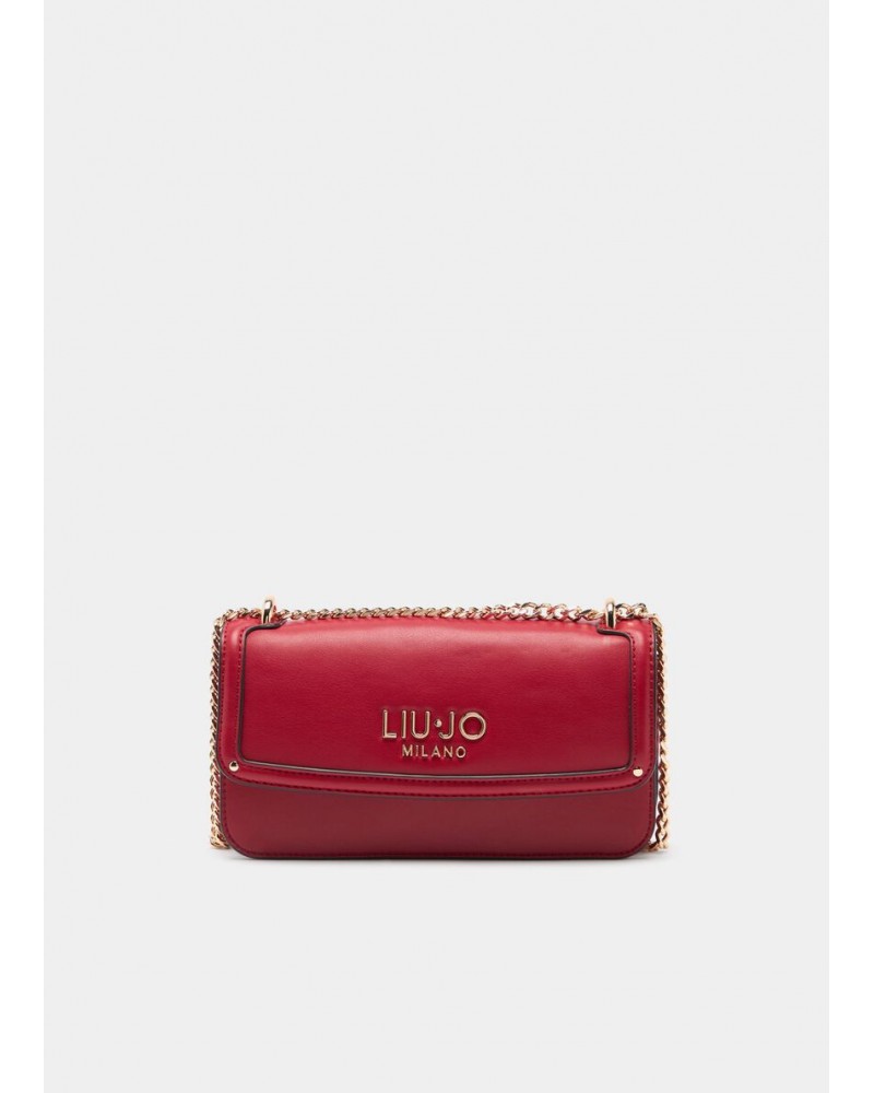 Bandolera pequeña asa cadena cereza Liujo