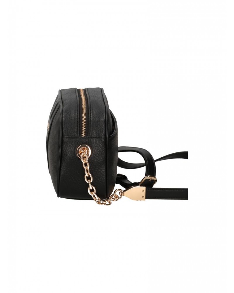 Bandolera pequeña negra Liujo