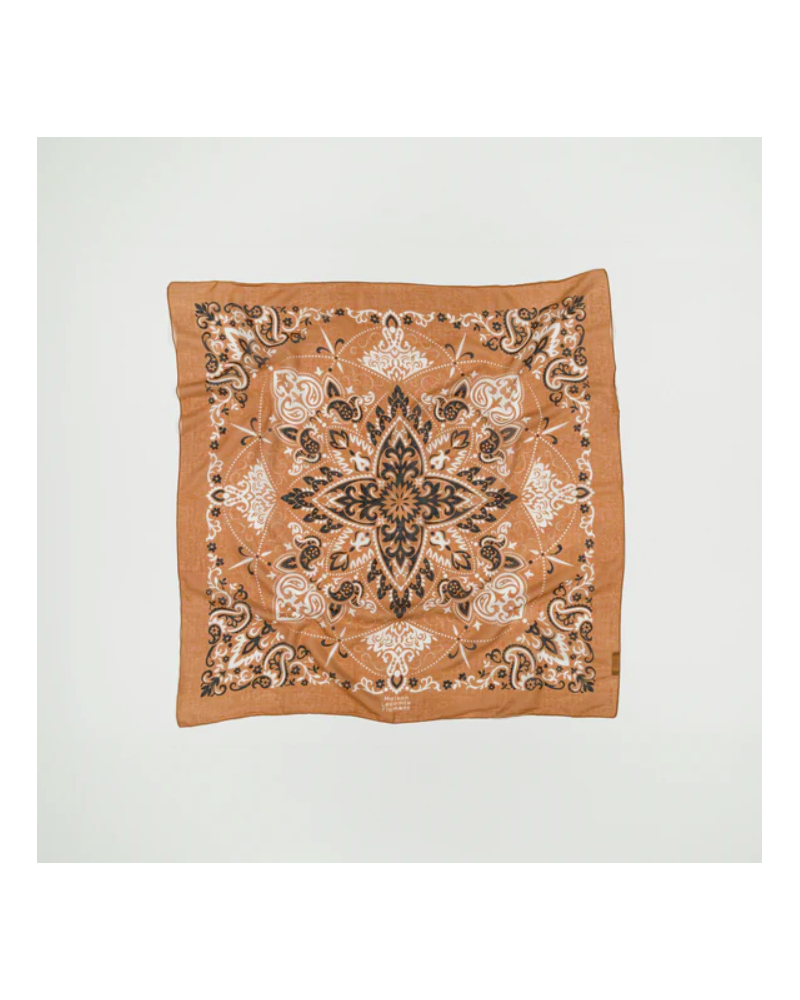 Pañuelo Bandana Camel Maison Lecomte Flament