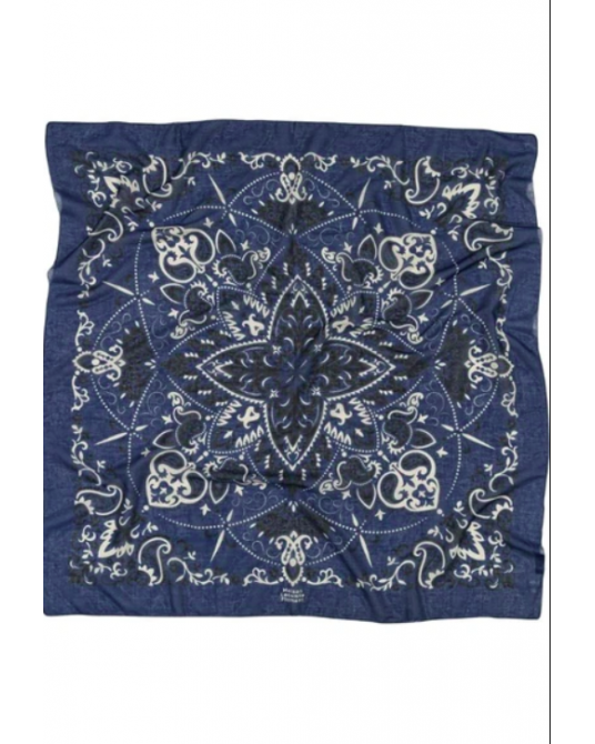 Pañuelo Bandana Navy Maison Lecomte Flament