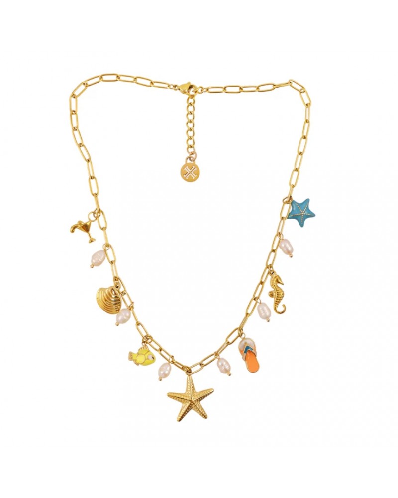 Collar charms playa Anartxy