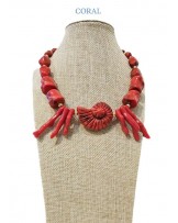 Collar corto en color rojo Ssolo
