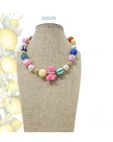 Collar corto con osito Ssolo