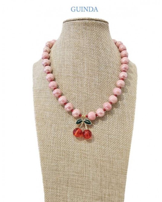 Collar corto cerezas Ssolo