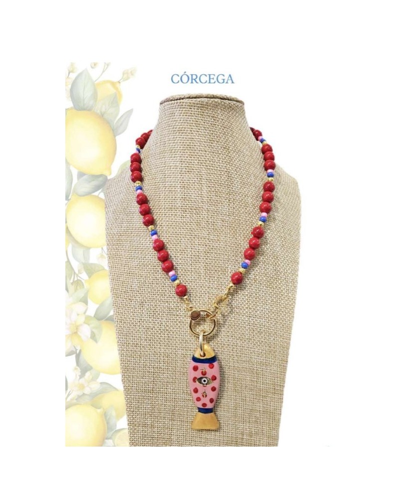 Collar corto pez pintado Ssolo