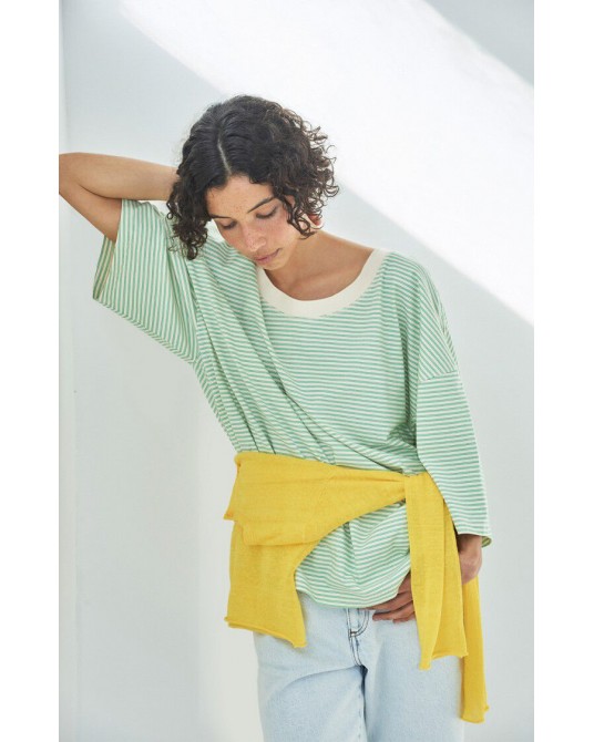 Camiseta rayas Gixy American Vintage
