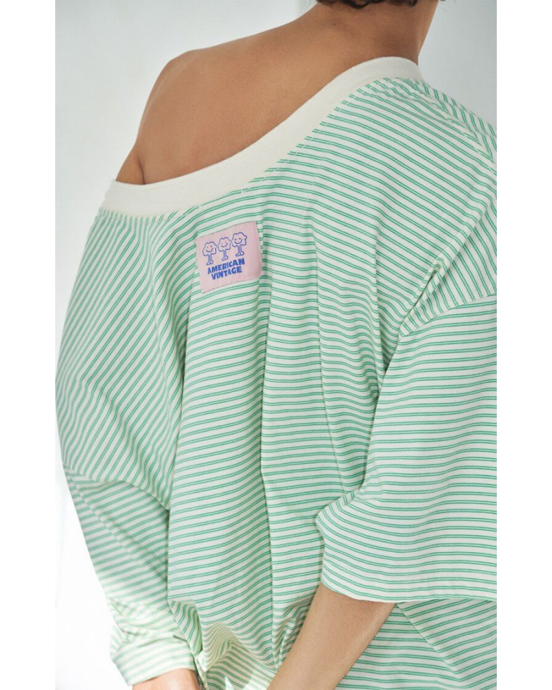 Camiseta rayas Gixy American Vintage
