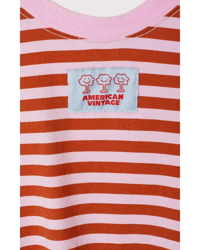 Camiseta rayas Gixy American Vintage