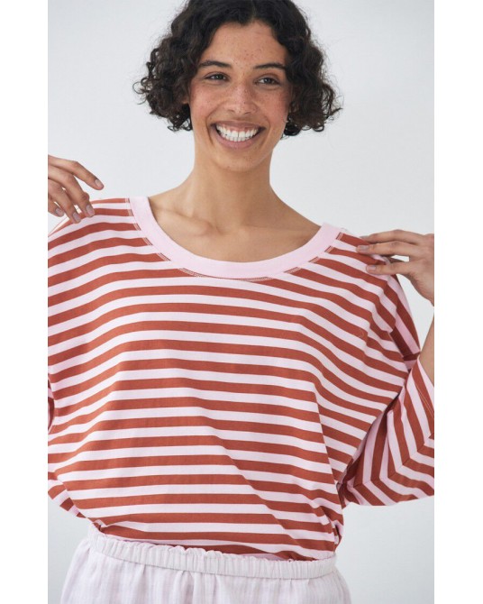 Camiseta rayas Gixy American Vintage