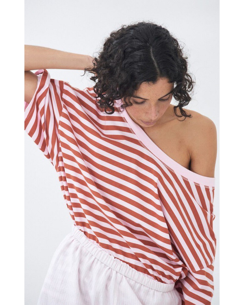 Camiseta rayas Gixy American Vintage
