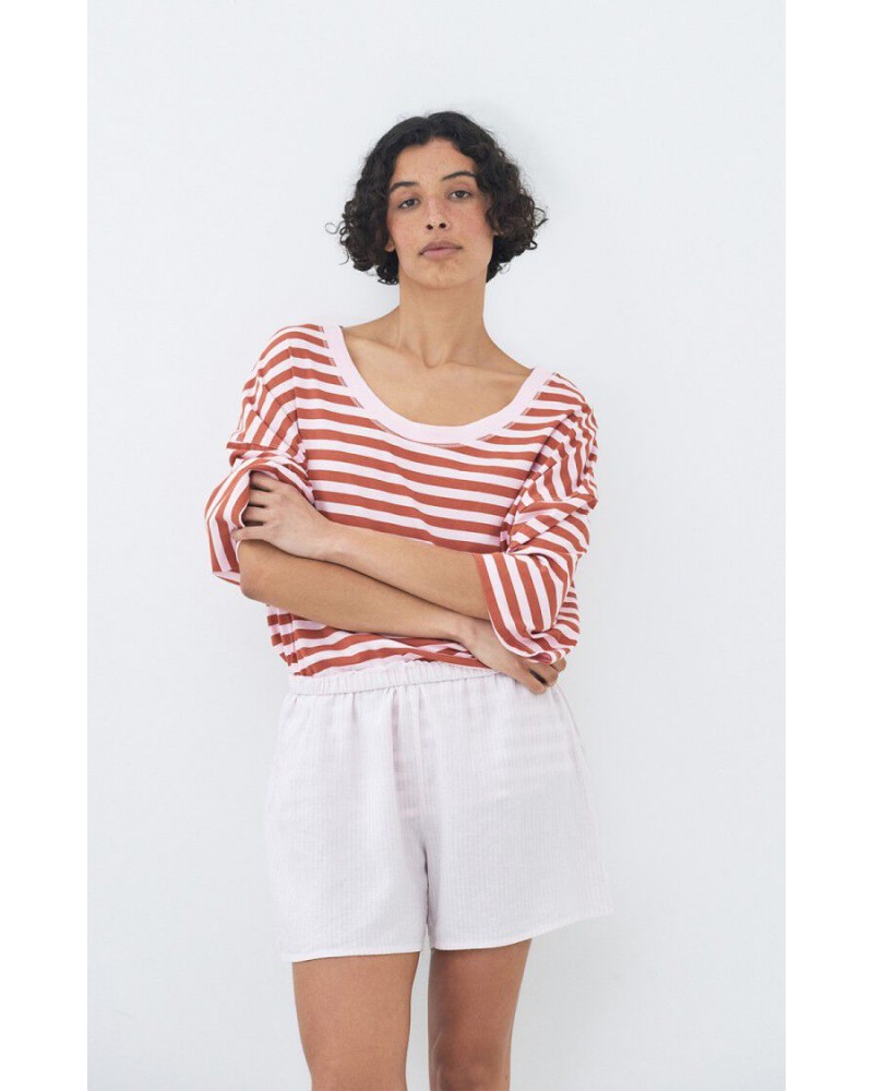 Camiseta rayas Gixy American Vintage