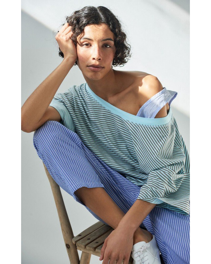 Camiseta rayas Gixy American Vintage