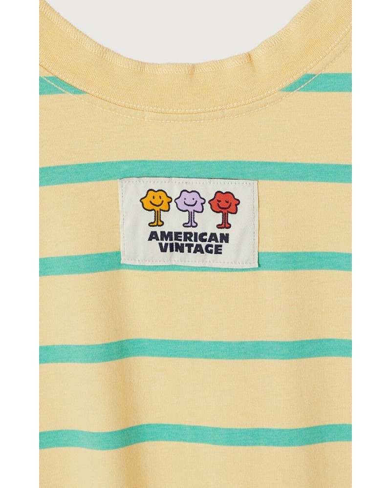 Camiseta rayas Gixy American Vintage