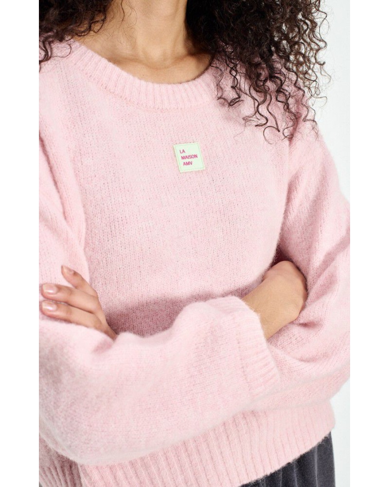 jersey oversize cuello barco American Vintage