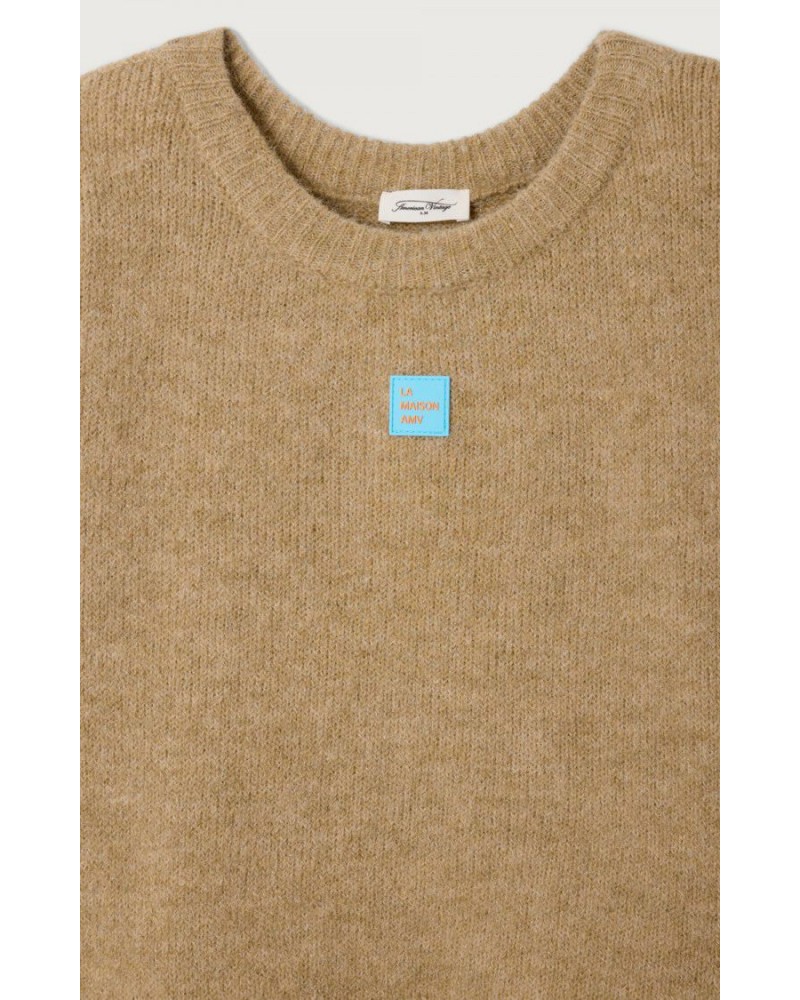 jersey oversize cuello barco American Vintage