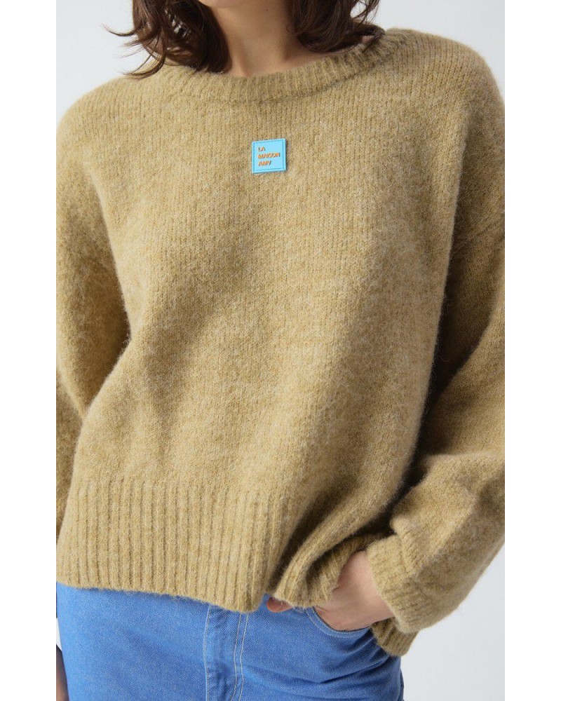 jersey oversize cuello barco American Vintage