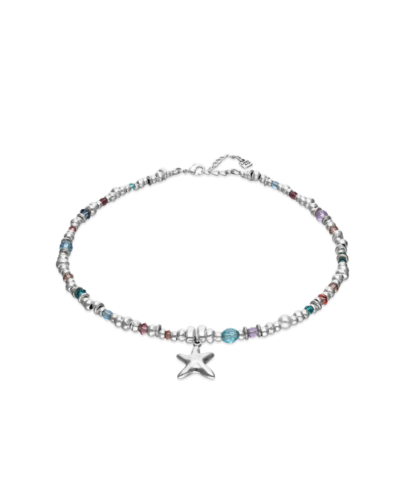 Collar Prisma bañado en plata UNOde50