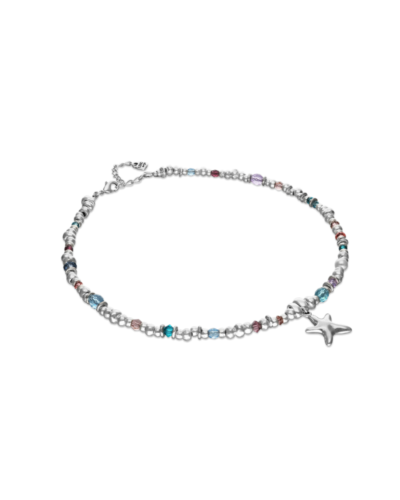 Collar Prisma bañado en plata UNOde50
