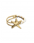 Pulsera bañada en ORO con perlas UNOde50