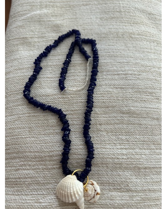 Collar largo con piedras azules Beach Eau