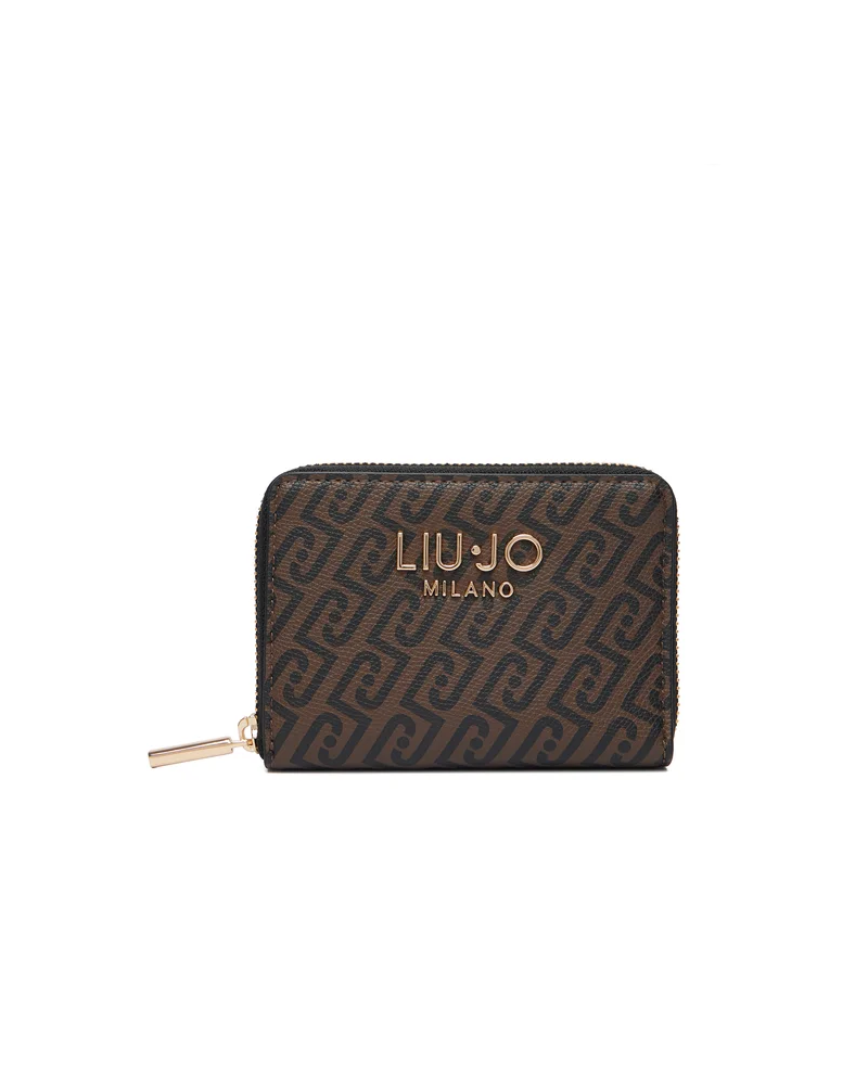 Billetera logotipo con cremallera Liujo