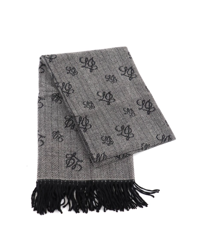 Pañuelo monograma con flecos Liujo