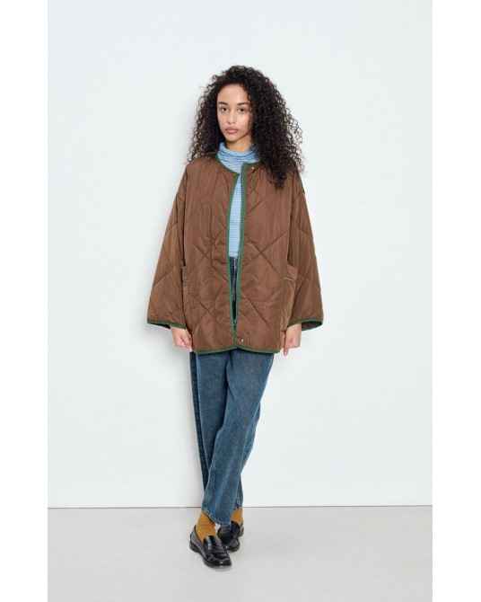 Chaqueta acolchada marròn American Vintage